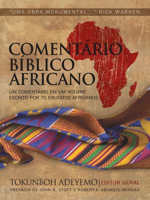 cover image of Comentário Bíblico Africano